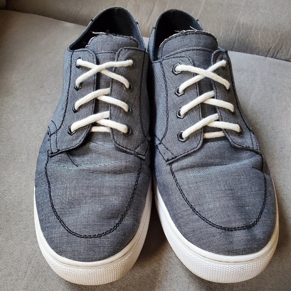 Buckle Black Mens Rigby Pocket Shoes in Blue size 9